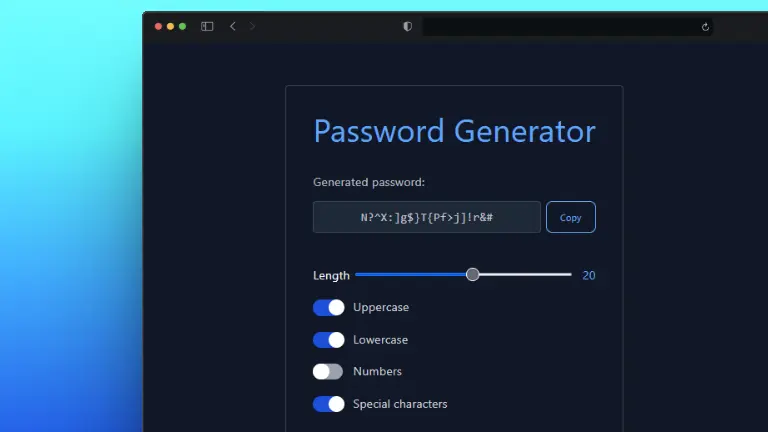 Password Generator